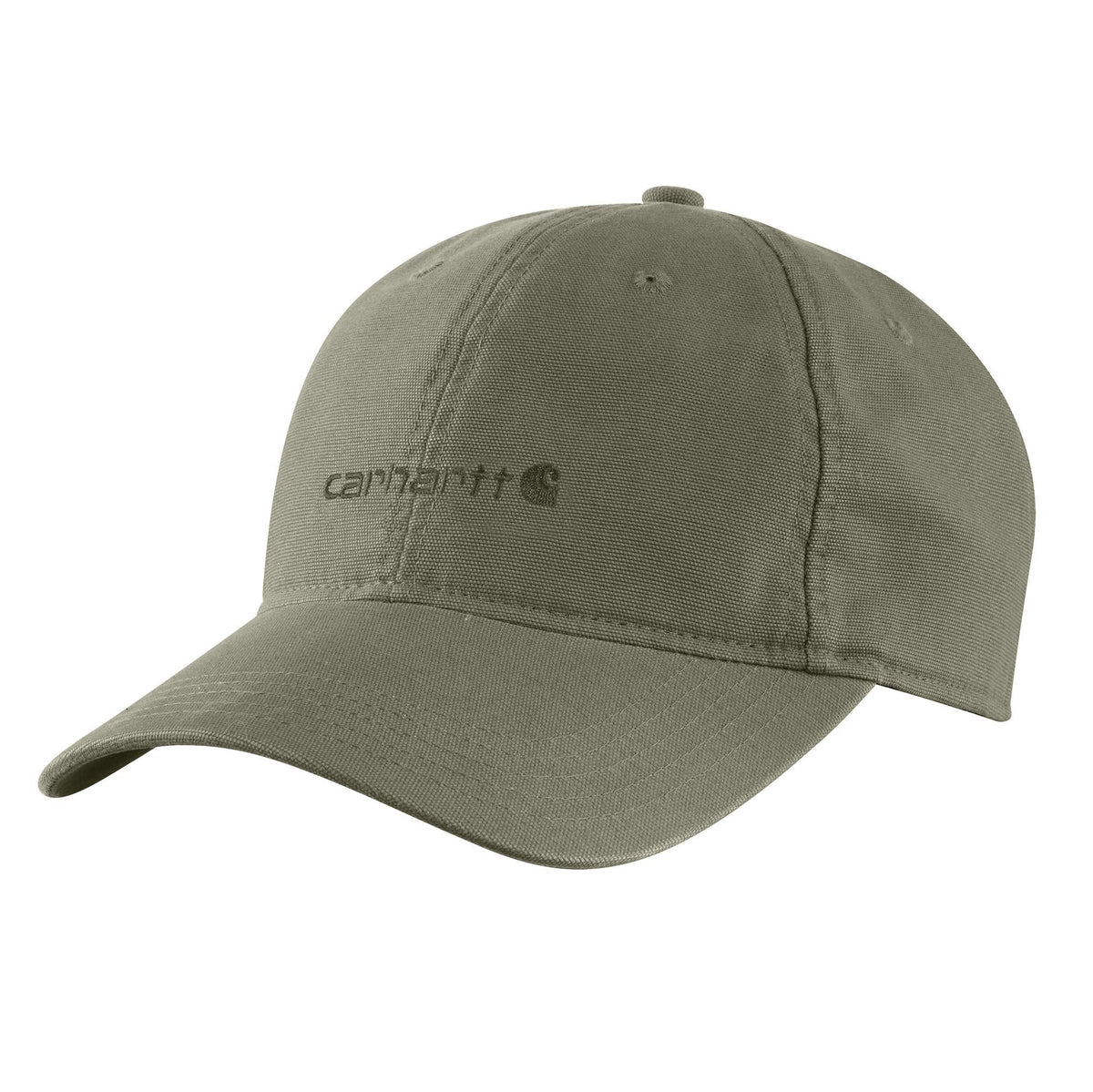 Carhartt Women's Canvas Embroidered Graphic Cap Hats & Caps Carhartt Dusty Olive OS