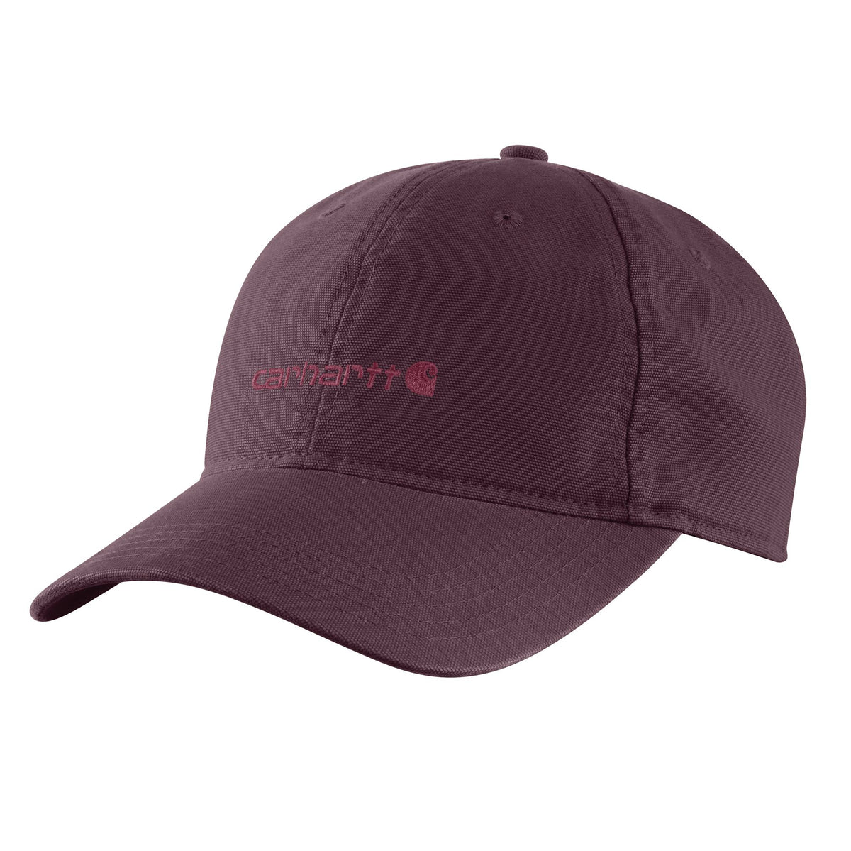 Carhartt Women's Canvas Embroidered Graphic Cap Hats & Caps Carhartt Deep Cherrywood OS