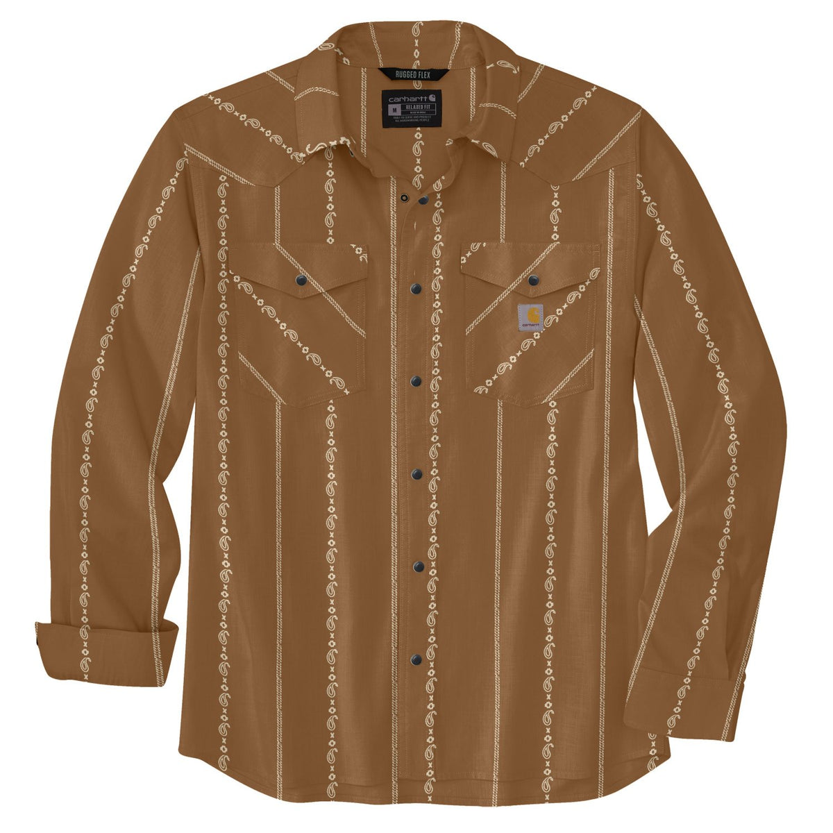 Carhartt Men&#39;s Montana Rugged Flex Lightweight Button Down Work Shirt - Work World - Workwear, Work Boots, Safety Gear