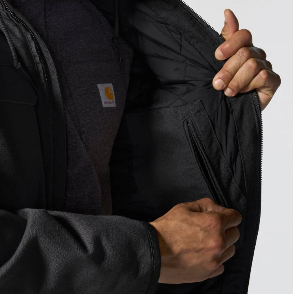 Carhartt Men's Full Swing Washed Duck Insulated Active Jacket Jackets & Coats Carhartt