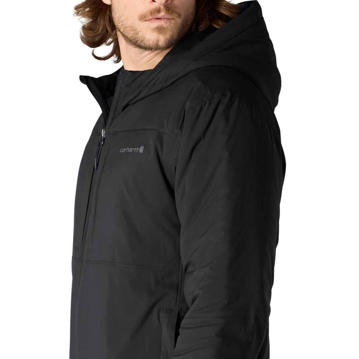 Carhartt Men's Rugged Flex Relaxed Fit Lightweight DWR Stretch Insulated Jacket Jackets & Coats Carhartt
