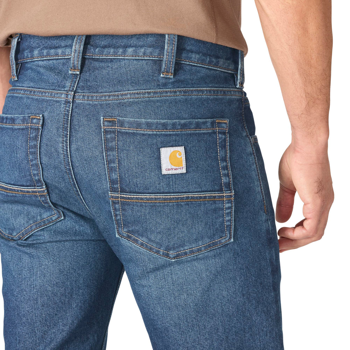 Carhartt Men's Slim Fit Straight Leg Rugged Flex Jean Pants Carhartt