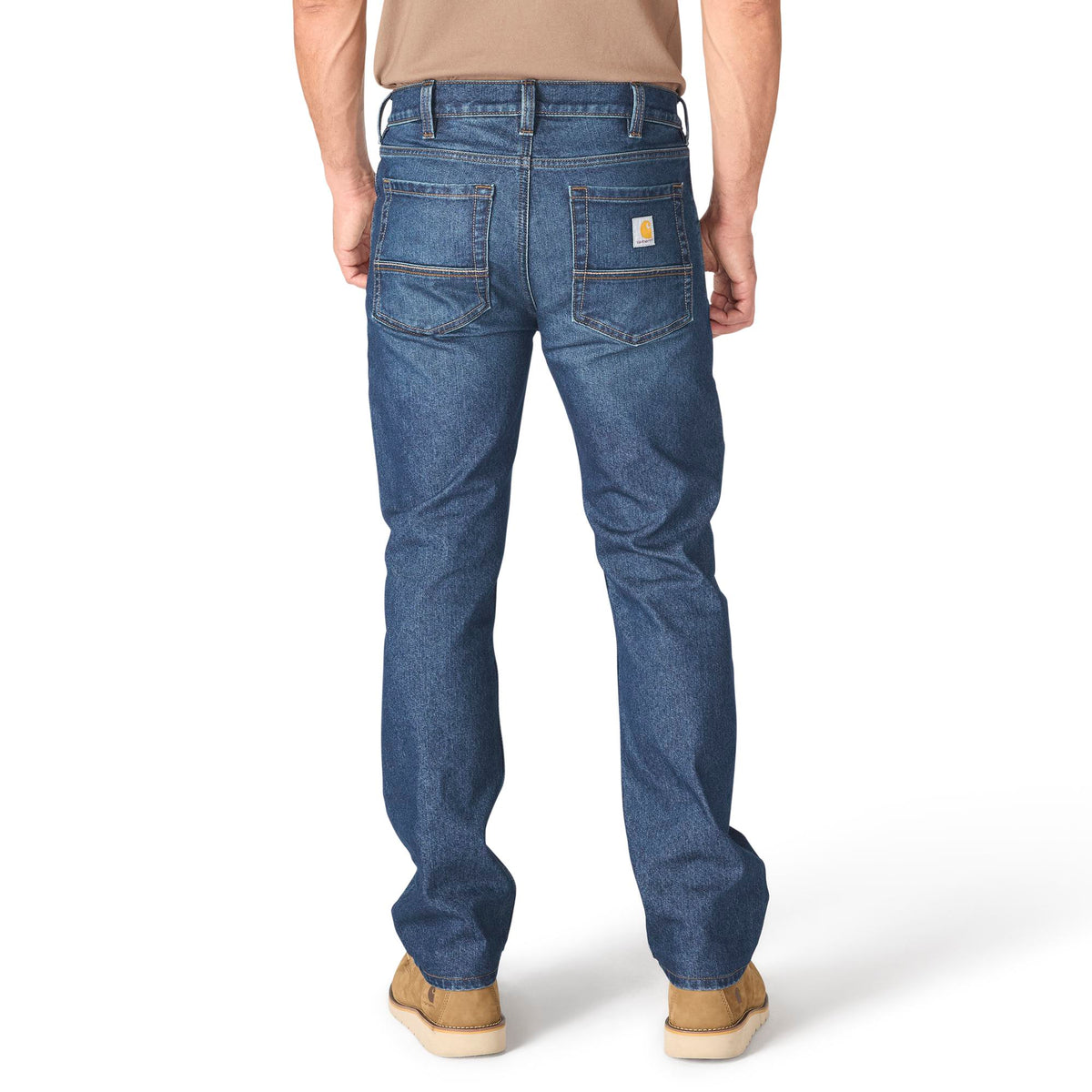 Carhartt Men's Slim Fit Straight Leg Rugged Flex Jean Pants Carhartt