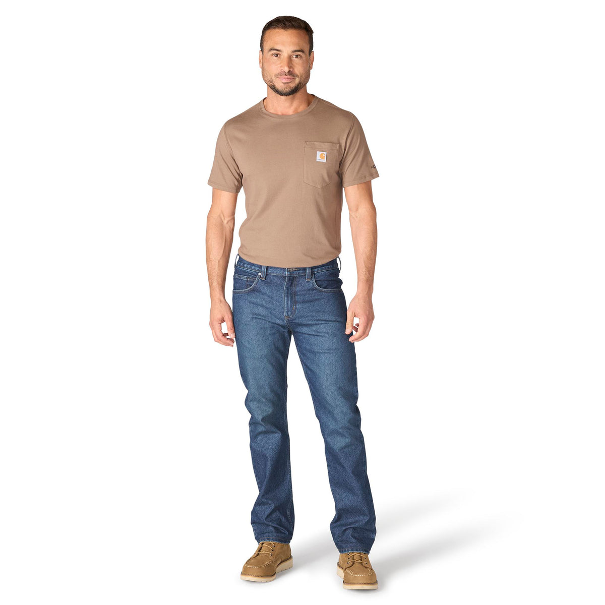 Carhartt Men's Slim Fit Straight Leg Rugged Flex Jean Pants Carhartt