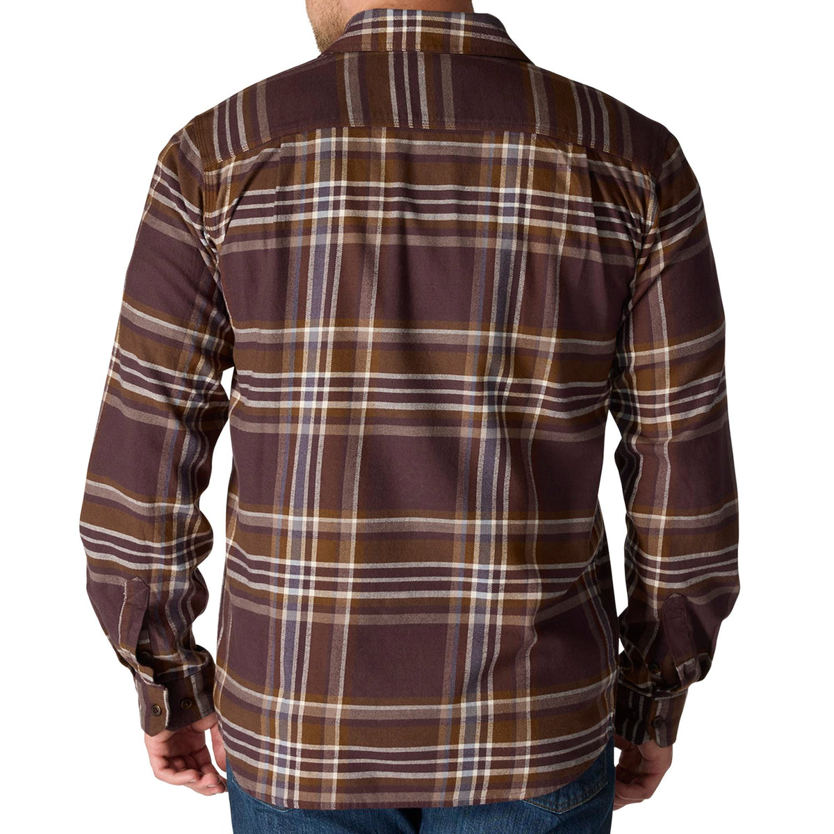 Carhartt Men's Rugged Flex™ Relaxed Fit Midweight Flannel Plaid Work Shirt Work Shirts Carhartt