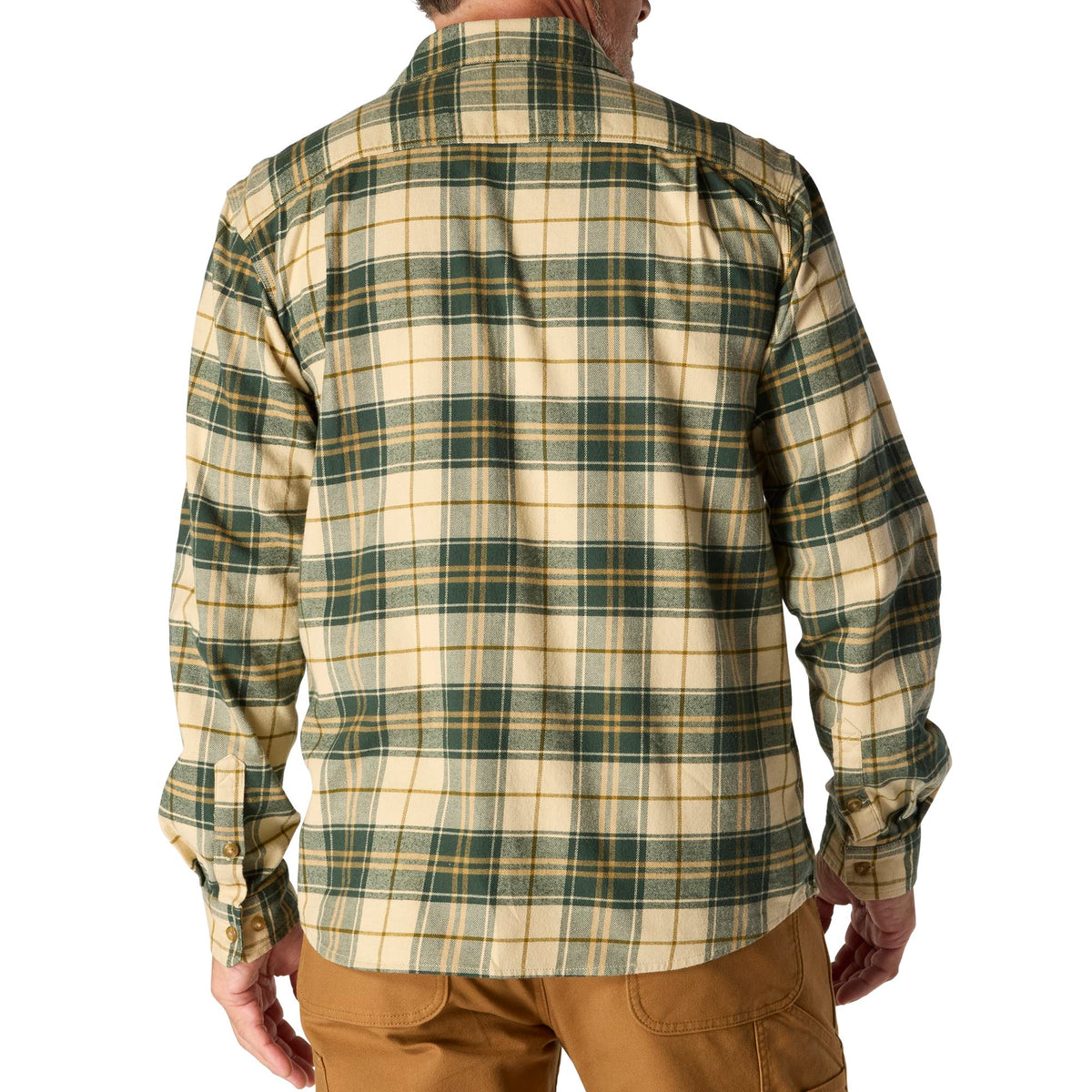 Carhartt Men&#39;s Rugged Flex™ Relaxed Fit Midweight Flannel Plaid Work Shirt - Work World - Workwear, Work Boots, Safety Gear