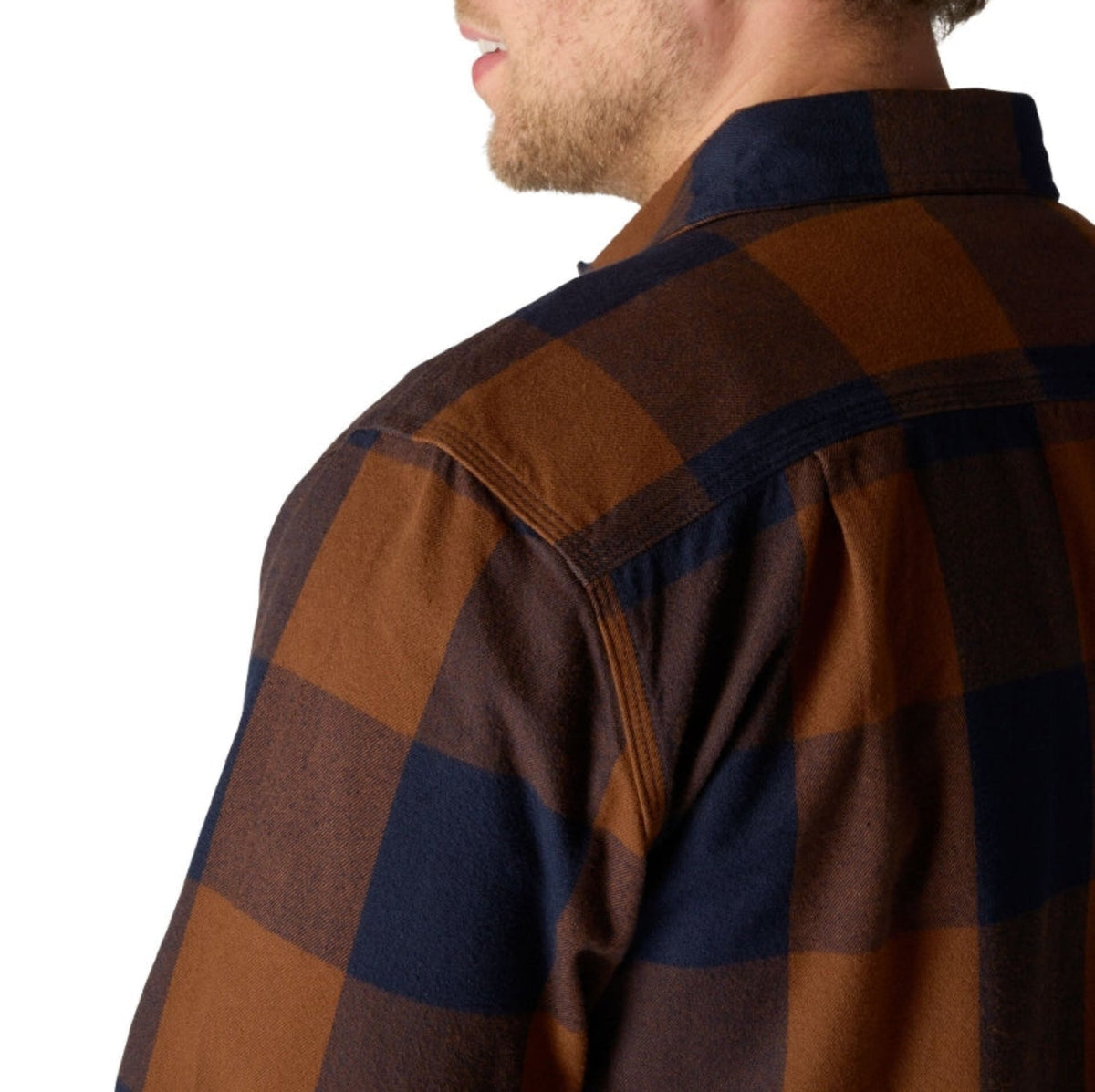 Carhartt Men's Loose Fit Heavyweight Long Sleeve Flannel Plaid Work Shirt Work Shirts Carhartt