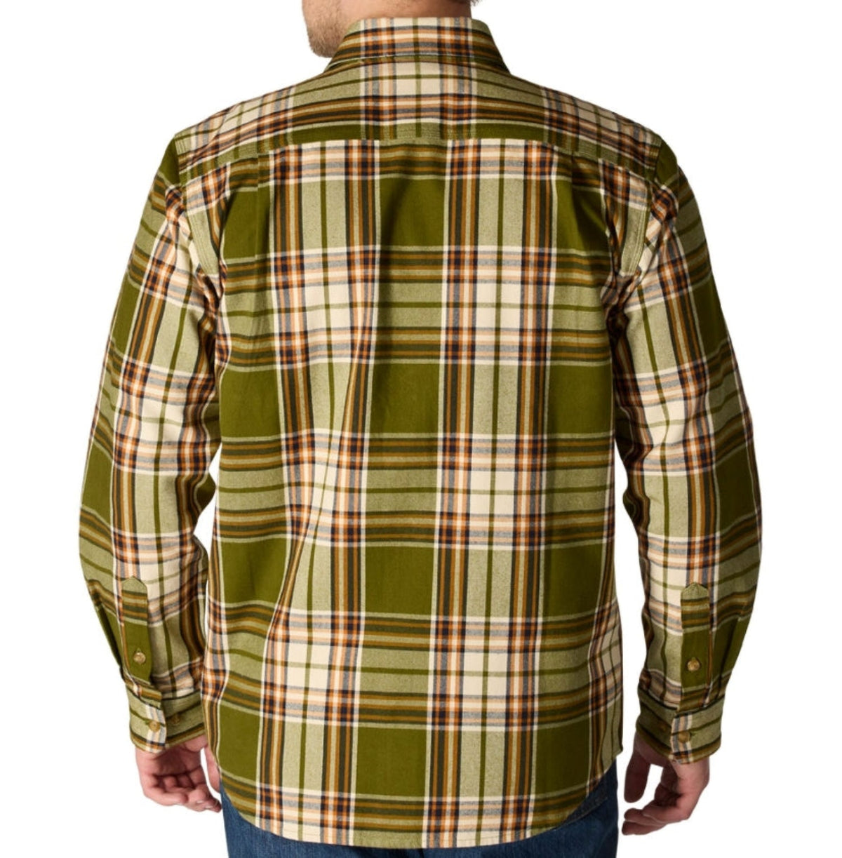 Carhartt Men's Loose Fit Heavyweight Long Sleeve Flannel Plaid Work Shirt Work Shirts Carhartt
