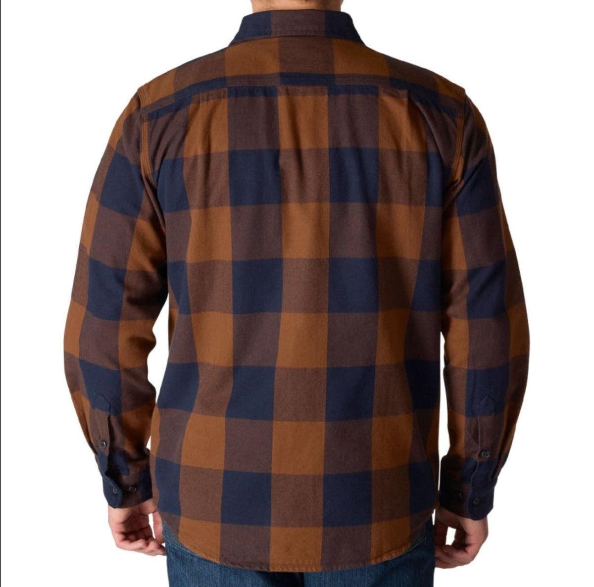 Carhartt Men's Loose Fit Heavyweight Long Sleeve Flannel Plaid Work Shirt Work Shirts Carhartt