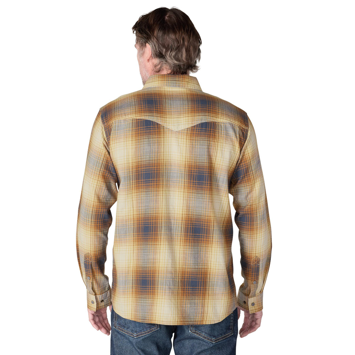 Carhartt Men's Montana Relaxed Fit Lightweight Snap-Front Long Sleeve Plaid Shirt Work Shirts Carhartt