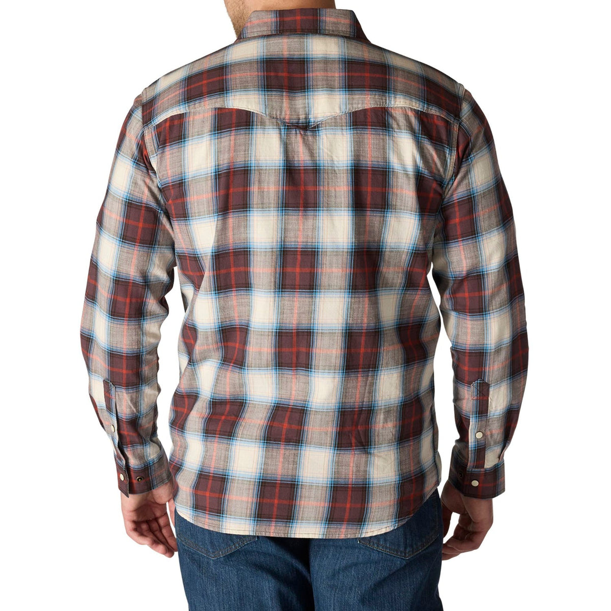 Carhartt Men's Montana Relaxed Fit Lightweight Snap-Front Long Sleeve Plaid Shirt Work Shirts Carhartt