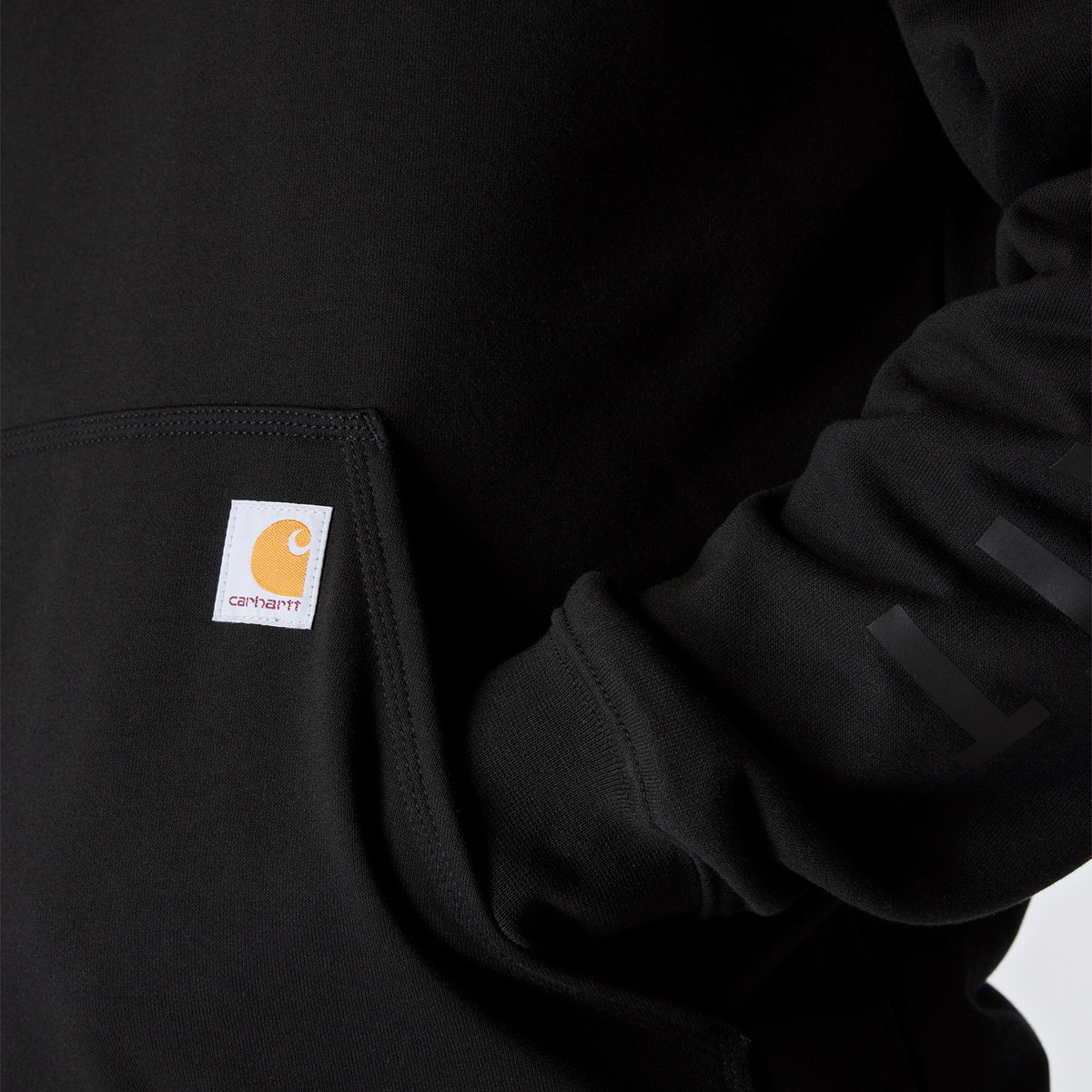 Carhartt Men's Rain Defender® Loose Fit Midweight Logo Graphic Sweatshirt Sweatshirts & Hoodies Carhartt
