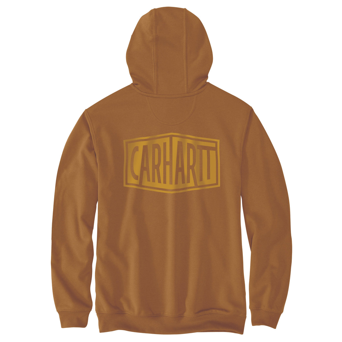 Carhartt Men's Rain Defender® Loose Fit Midweight Logo Graphic Sweatshirt Sweatshirts & Hoodies Carhartt