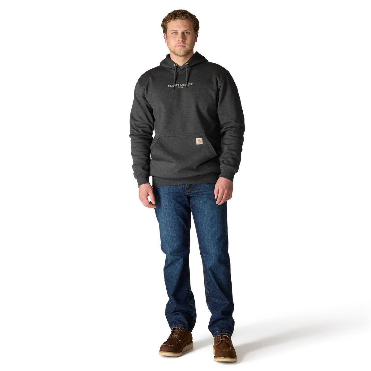 Carhartt Men's Rain Defender Loose Fit Midweight 1889 Graphic Sweatshirt Sweatshirts & Hoodies Carhartt
