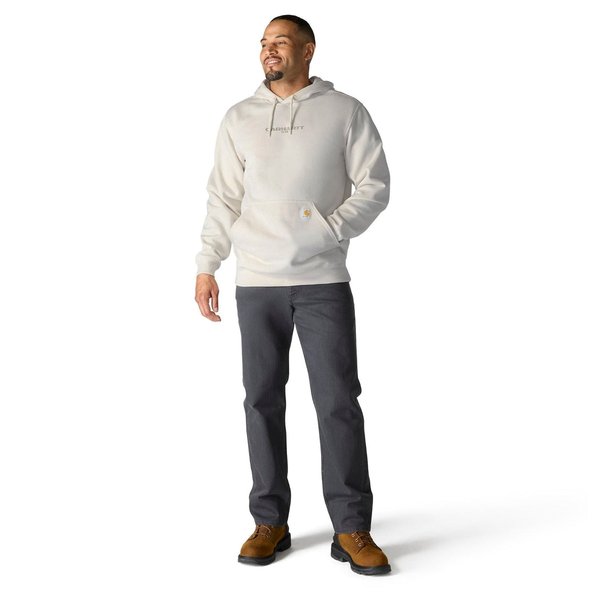 Carhartt Men's Rain Defender Loose Fit Midweight 1889 Graphic Sweatshirt Sweatshirts & Hoodies Carhartt