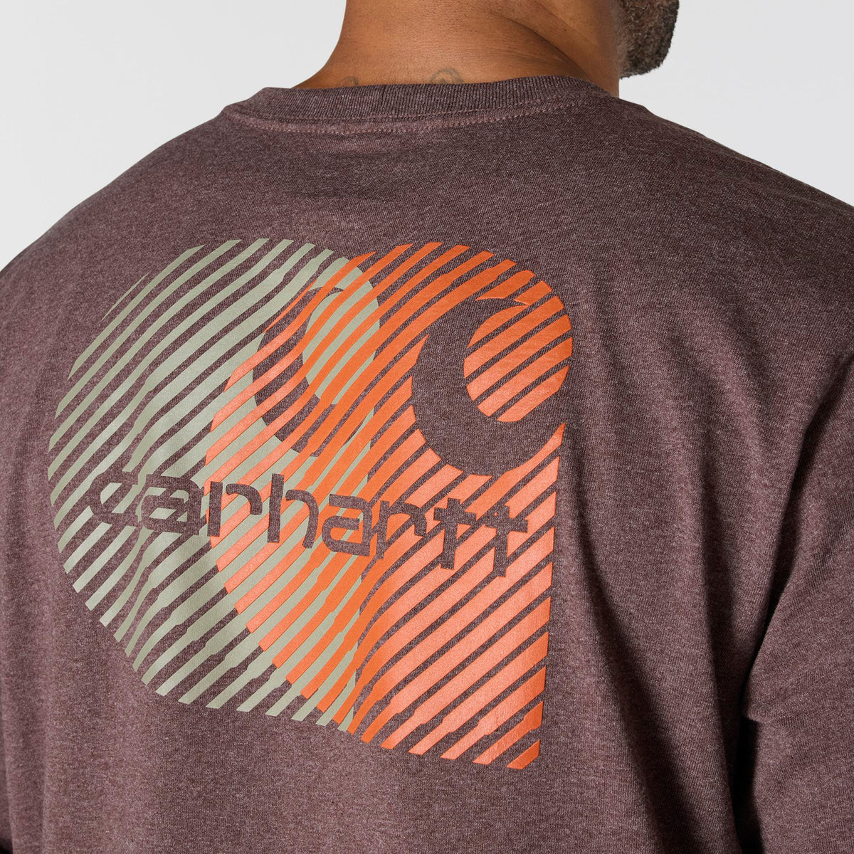 Carhartt Men's Relaxed Fit Heavyweight Pocket Long Sleeve Graphic T-Shirt Long Sleeve T-Shirts Carhartt