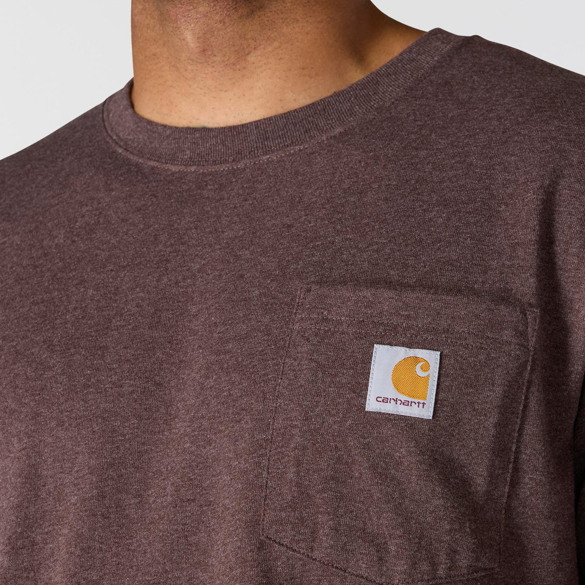 Carhartt Men's Relaxed Fit Heavyweight Pocket Long Sleeve Graphic T-Shirt Long Sleeve T-Shirts Carhartt