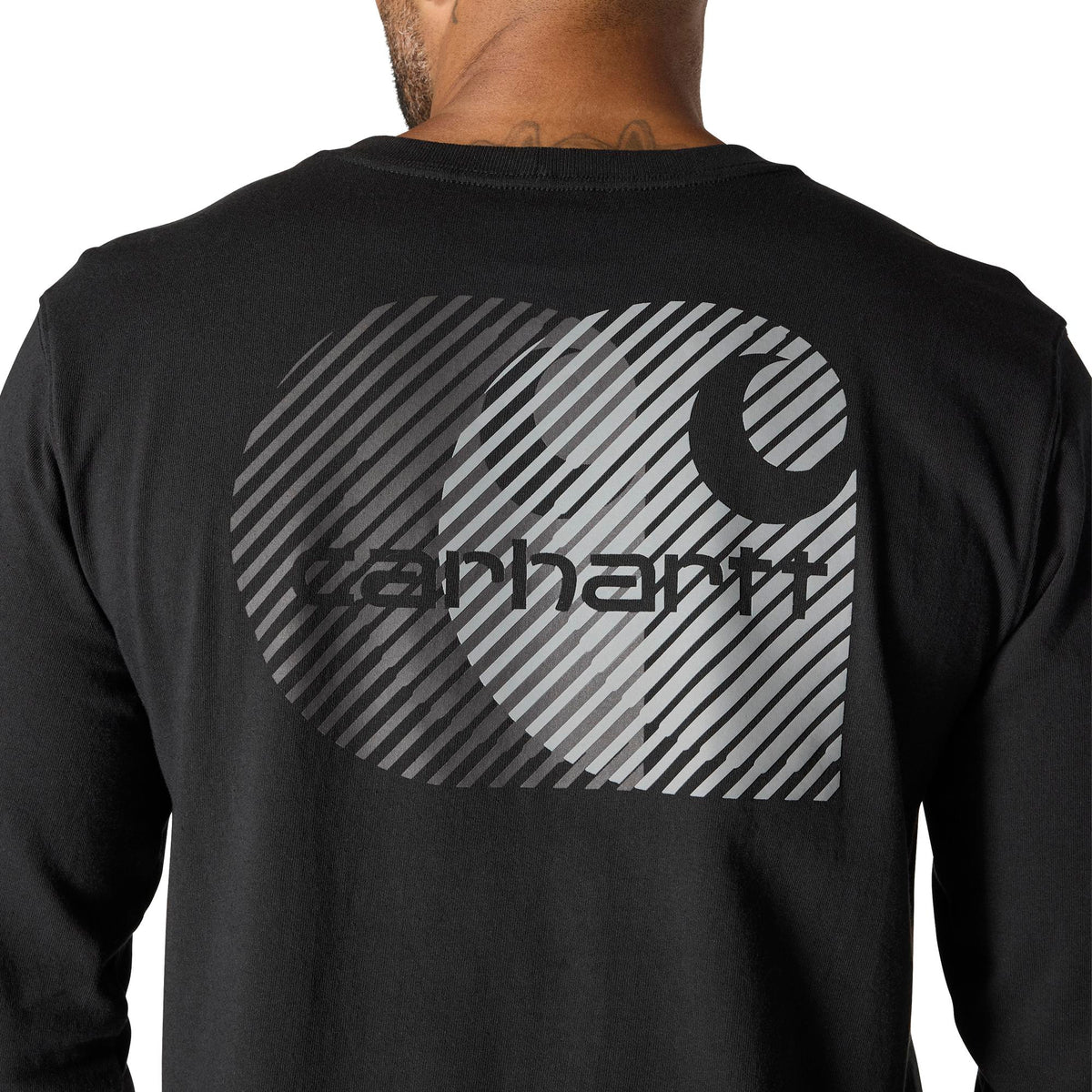 Carhartt Men's Relaxed Fit Heavyweight Pocket Long Sleeve Graphic T-Shirt Long Sleeve T-Shirts Carhartt