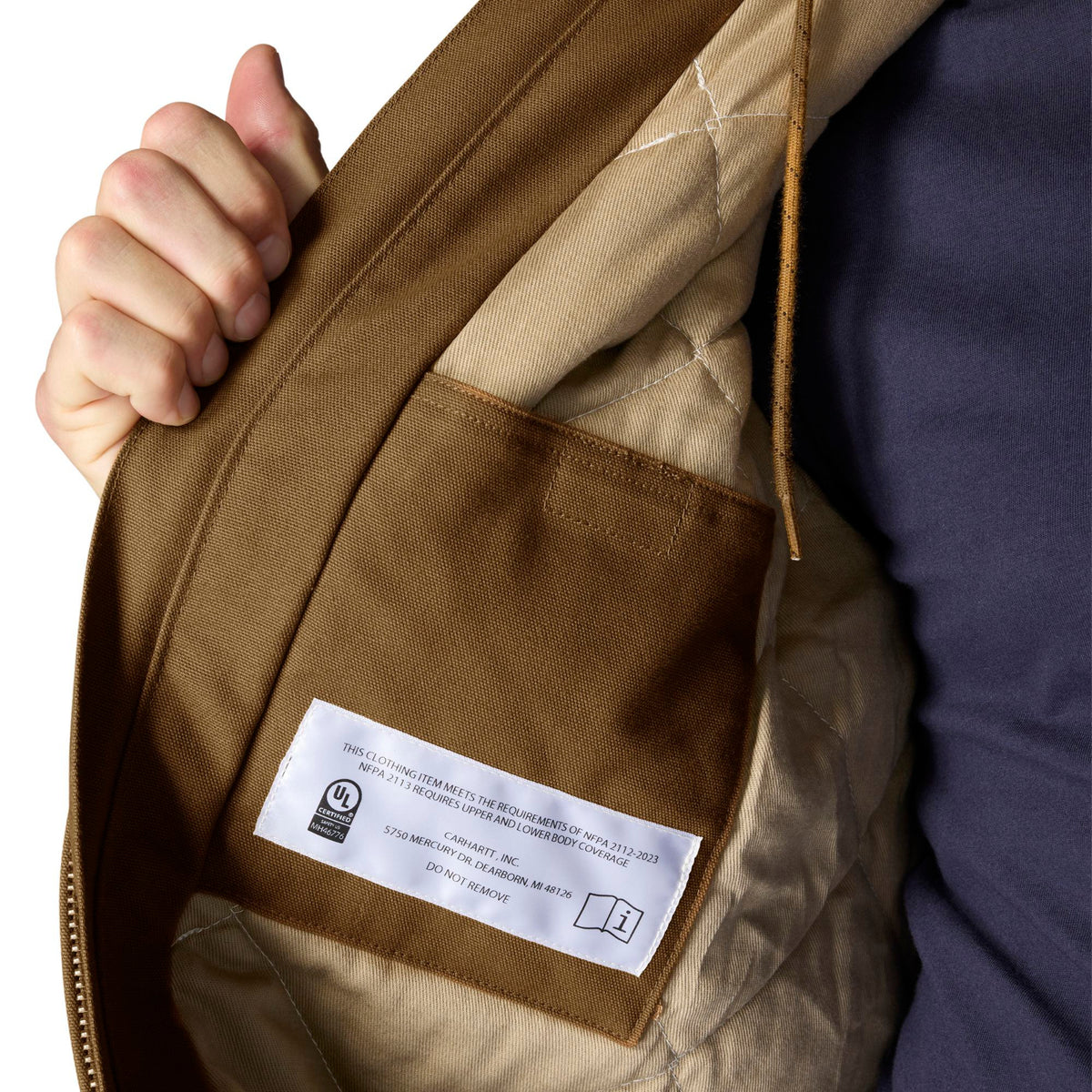 Carhartt Men's Flame Resistant Duck Insulated Active Jacket Jackets & Coats Carhartt