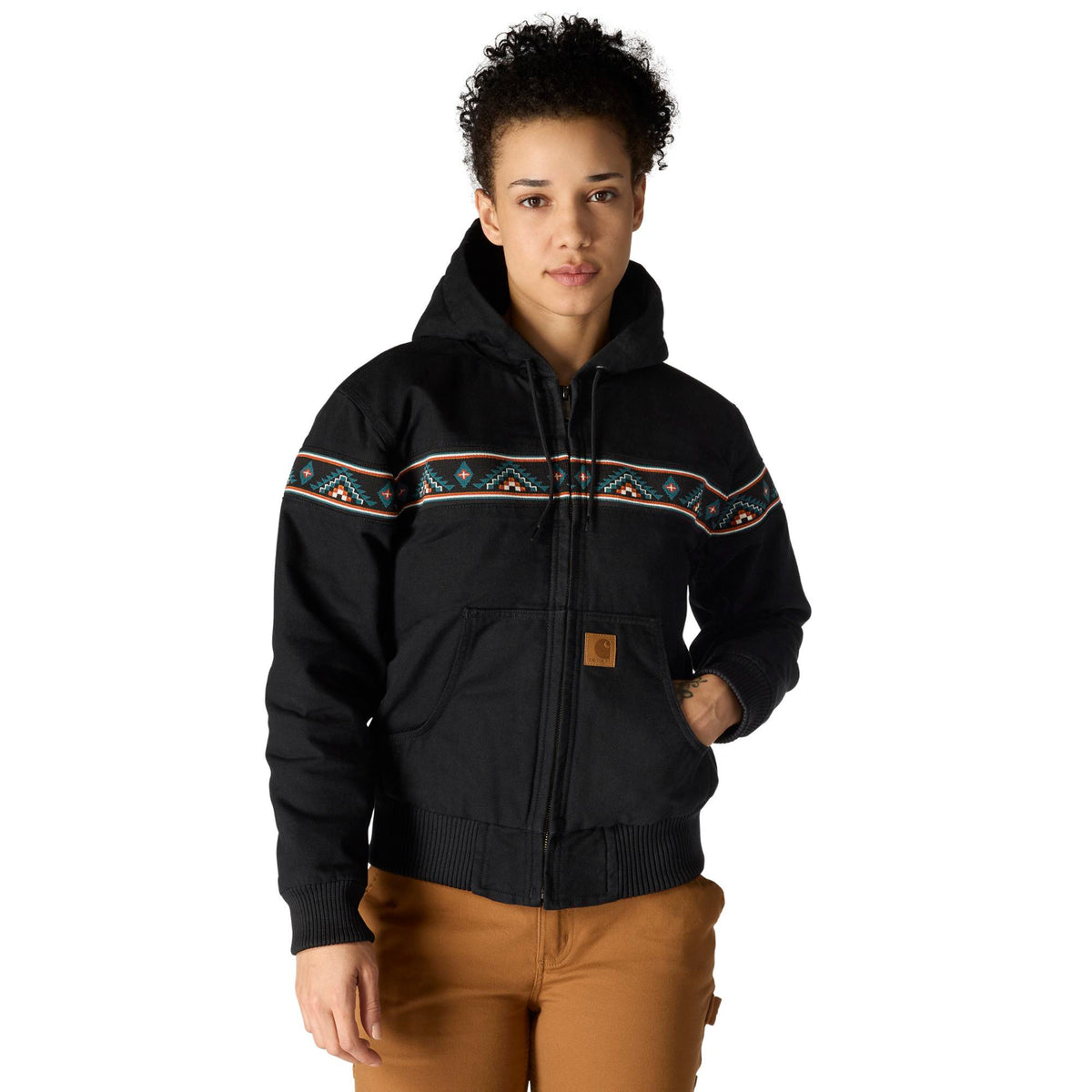 Carhartt Women's Loose Fit Montana Active Jacket Jackets & Coats Carhartt Black 2XL Reg