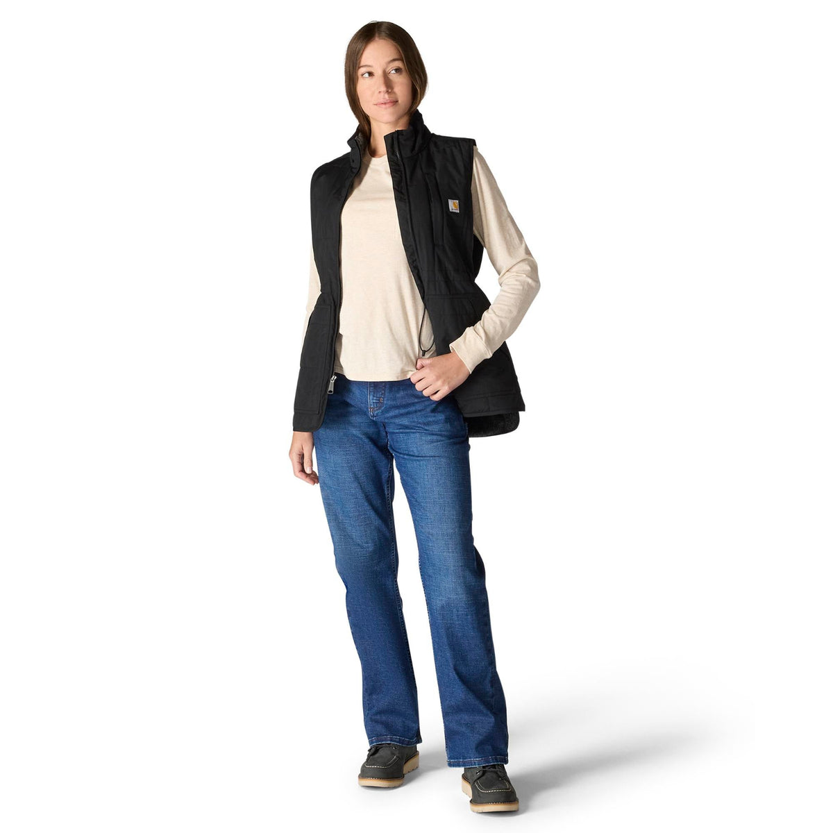 Carhartt Women's Rain Defender Mock-Neck Vest Vests Carhartt