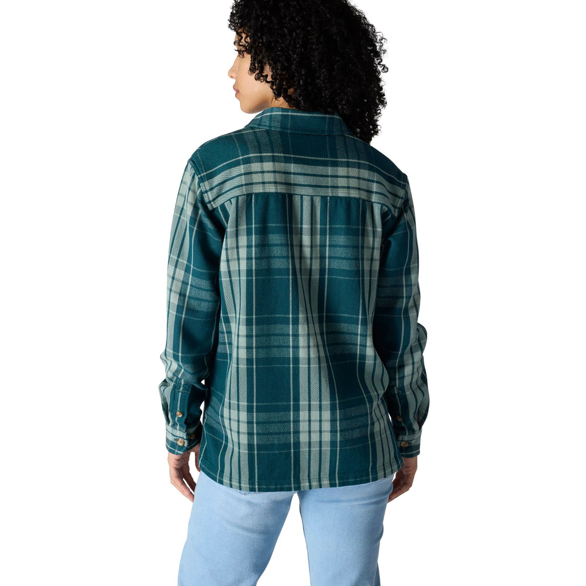 Carhartt Women&#39;s TENCEL™ Loose Fit Twill Plaid Long Sleeve Work Shirt - Work World - Workwear, Work Boots, Safety Gear