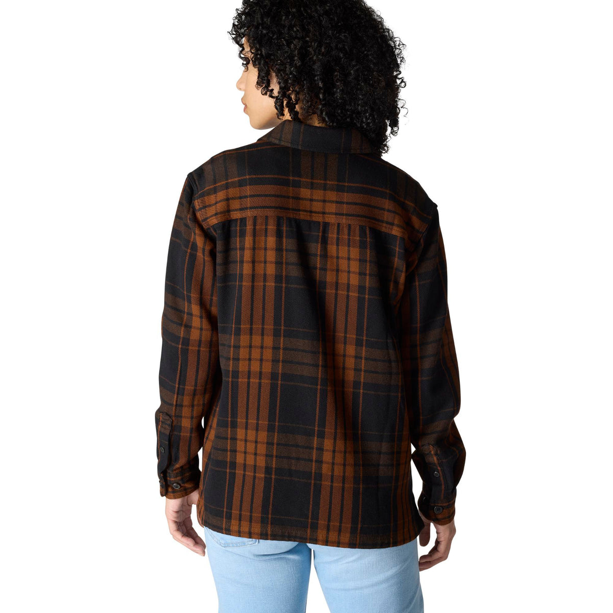 Carhartt Women&#39;s TENCEL™ Loose Fit Twill Plaid Long Sleeve Work Shirt - Work World - Workwear, Work Boots, Safety Gear