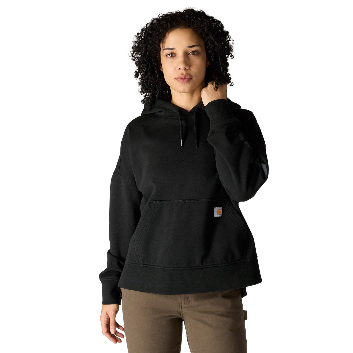 Carhartt Women's Oversized Midweight Hooded Heart Graphic Sweatshirt Sweatshirts & Hoodies Carhartt