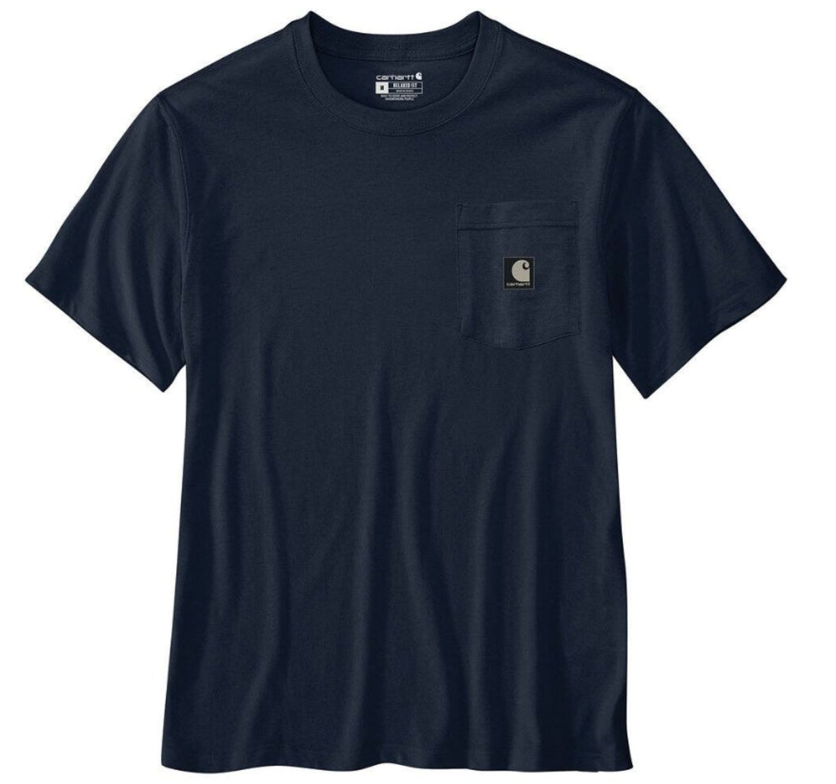Carhartt Men&#39;s Relaxed Fit Short Sleeve Pocket Script Graphic Tee - Work World - Workwear, Work Boots, Safety Gear