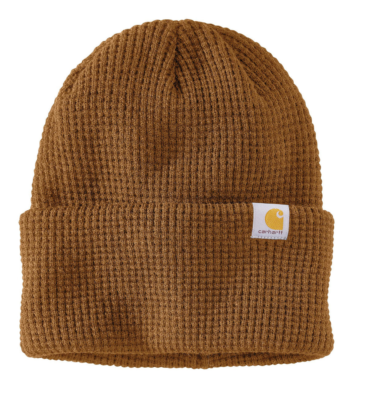 Carhartt Acrylic Waffle Knit Beanie Hats & Caps Carhartt Carhartt Brown OS