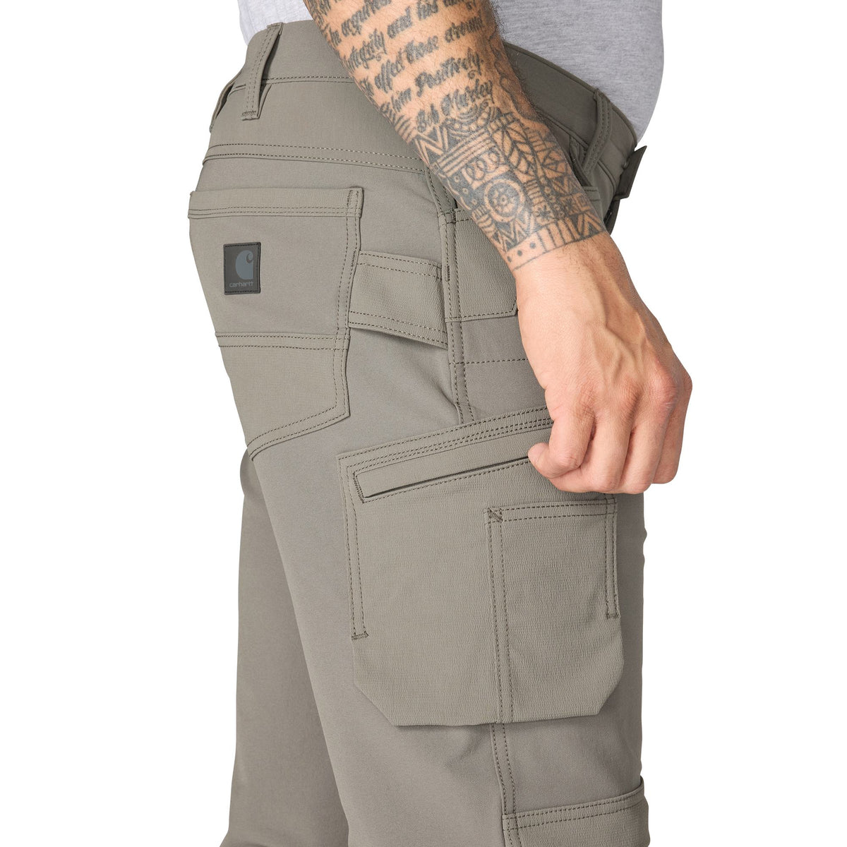 Carhartt Men's Relaxed Fit Steel Baltimore Double-Front Work Pant