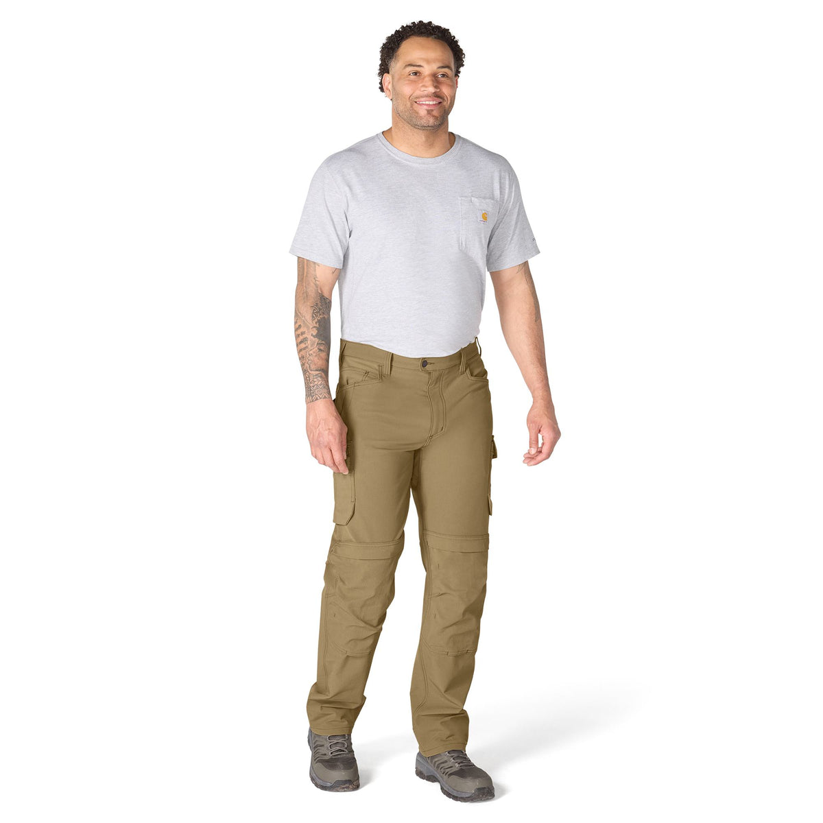 Carhartt Men's Relaxed Fit Steel Baltimore Double-Front Work Pant