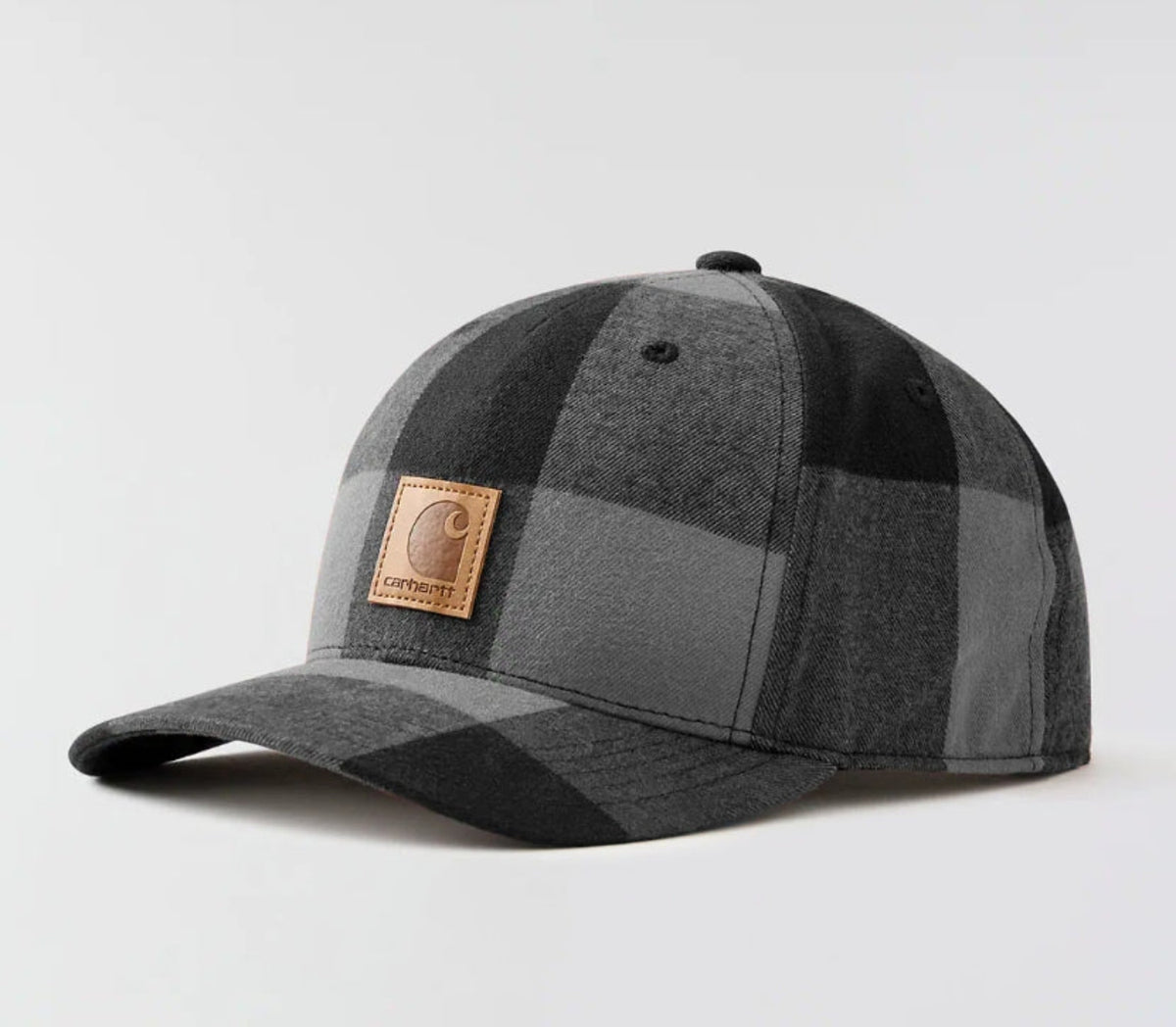 Carhartt Flannel Snapback Structured Logo Cap Hats & Caps Carhartt