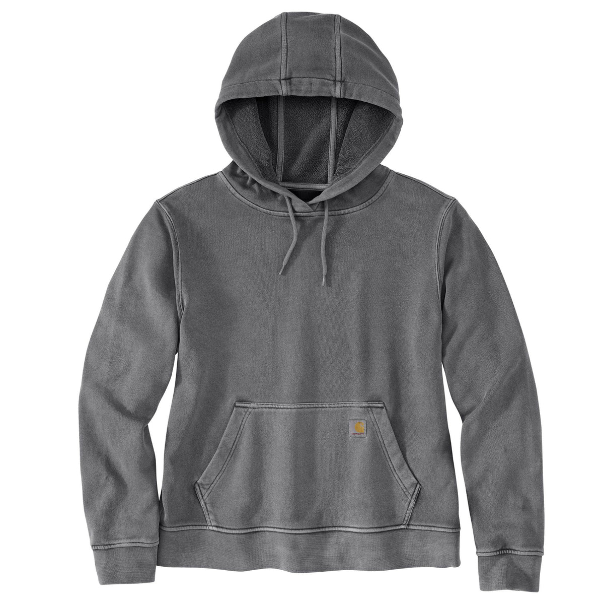 Carhartt Women's Garment Dye French Terry Hoodie Sweatshirts & Hoodies Carhartt Shadow 2XL Reg