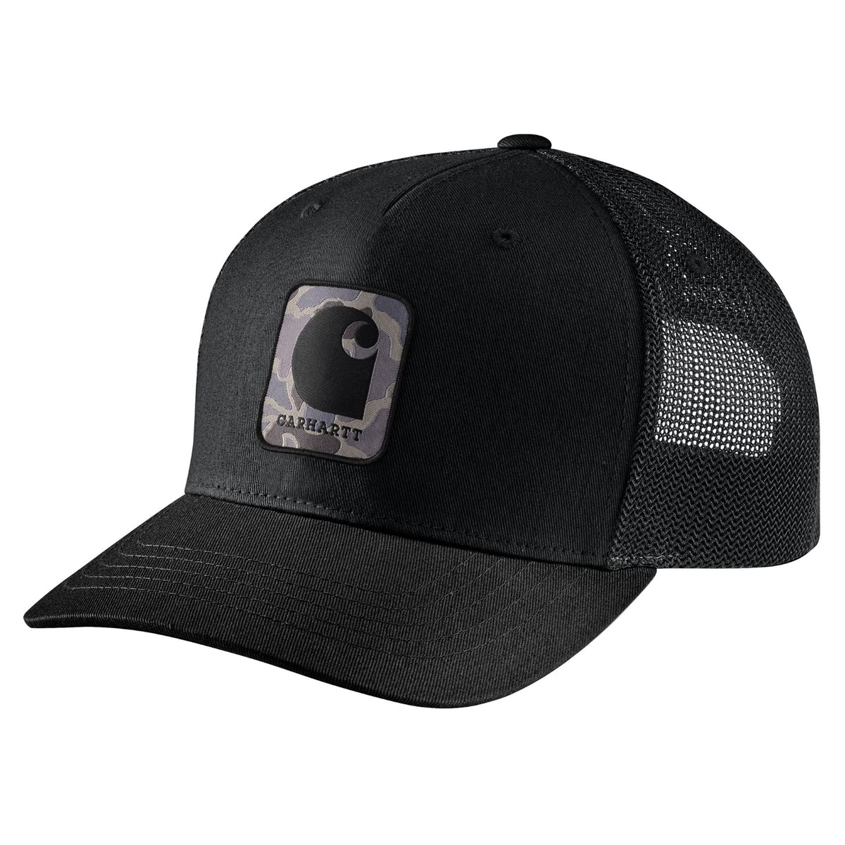 Carhartt Men&#39;s Rugged Flex Twill Meshback Camo Patch Cap - Work World - Workwear, Work Boots, Safety Gear