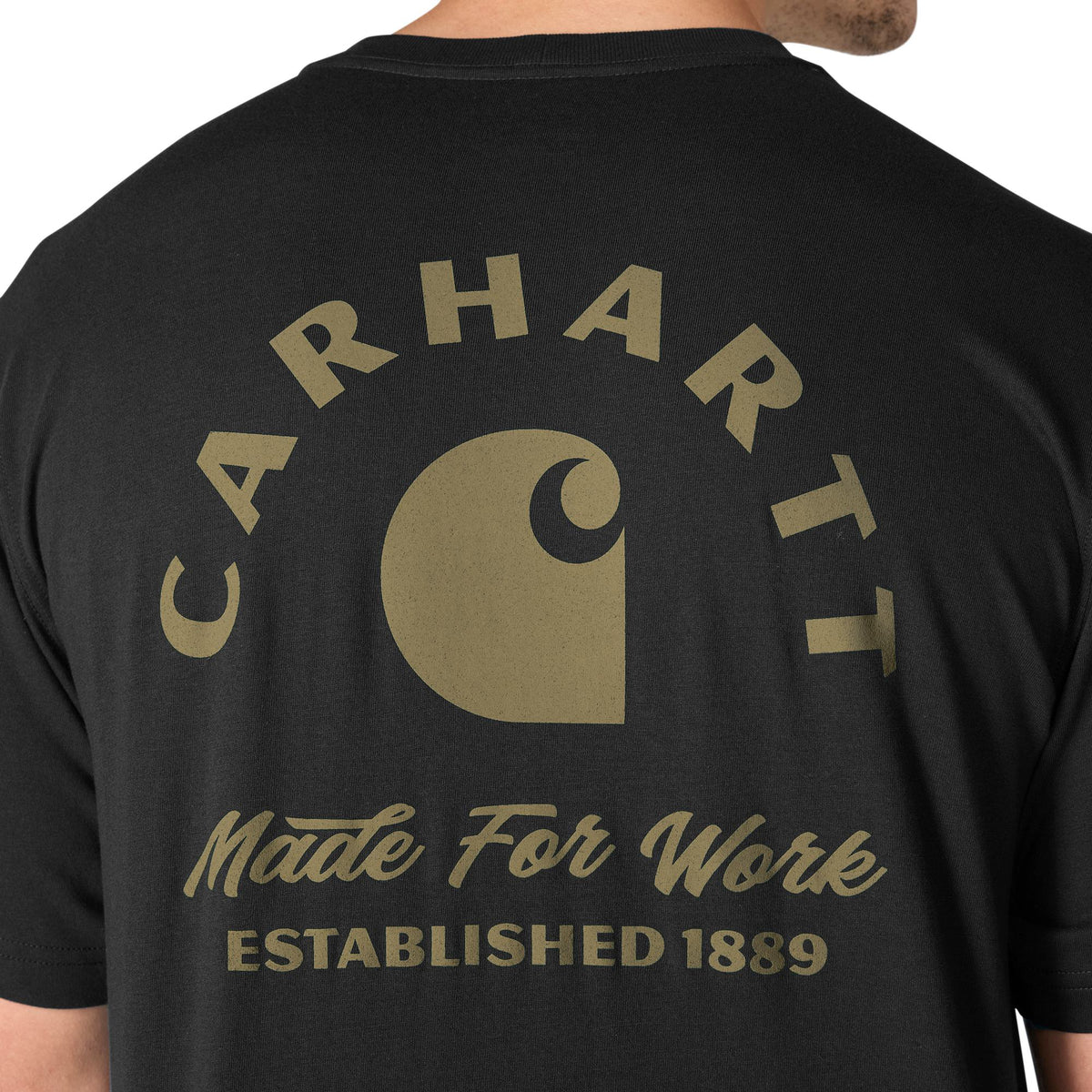 Carhartt Men's Irvine Relaxed Work T-Shirt T-Shirts Carhartt