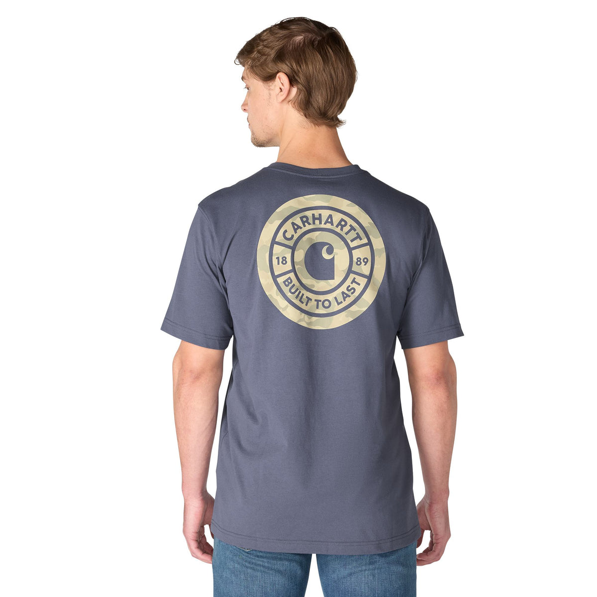 Carhartt Men's Irvine Relaxed Camo Rivet T-Shirt T-Shirts Carhartt Superstorm 2XL Reg