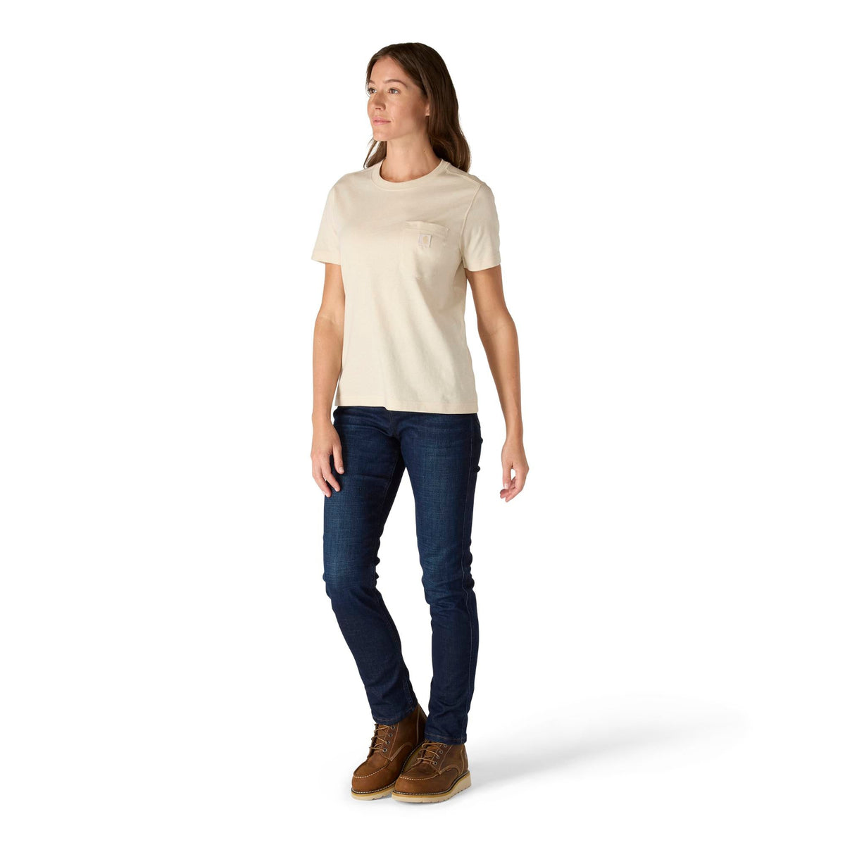 Carhartt Women&#39;s Relaxed Fit Short Sleeve Pocket Graphic-C Tee - Work World - Workwear, Work Boots, Safety Gear