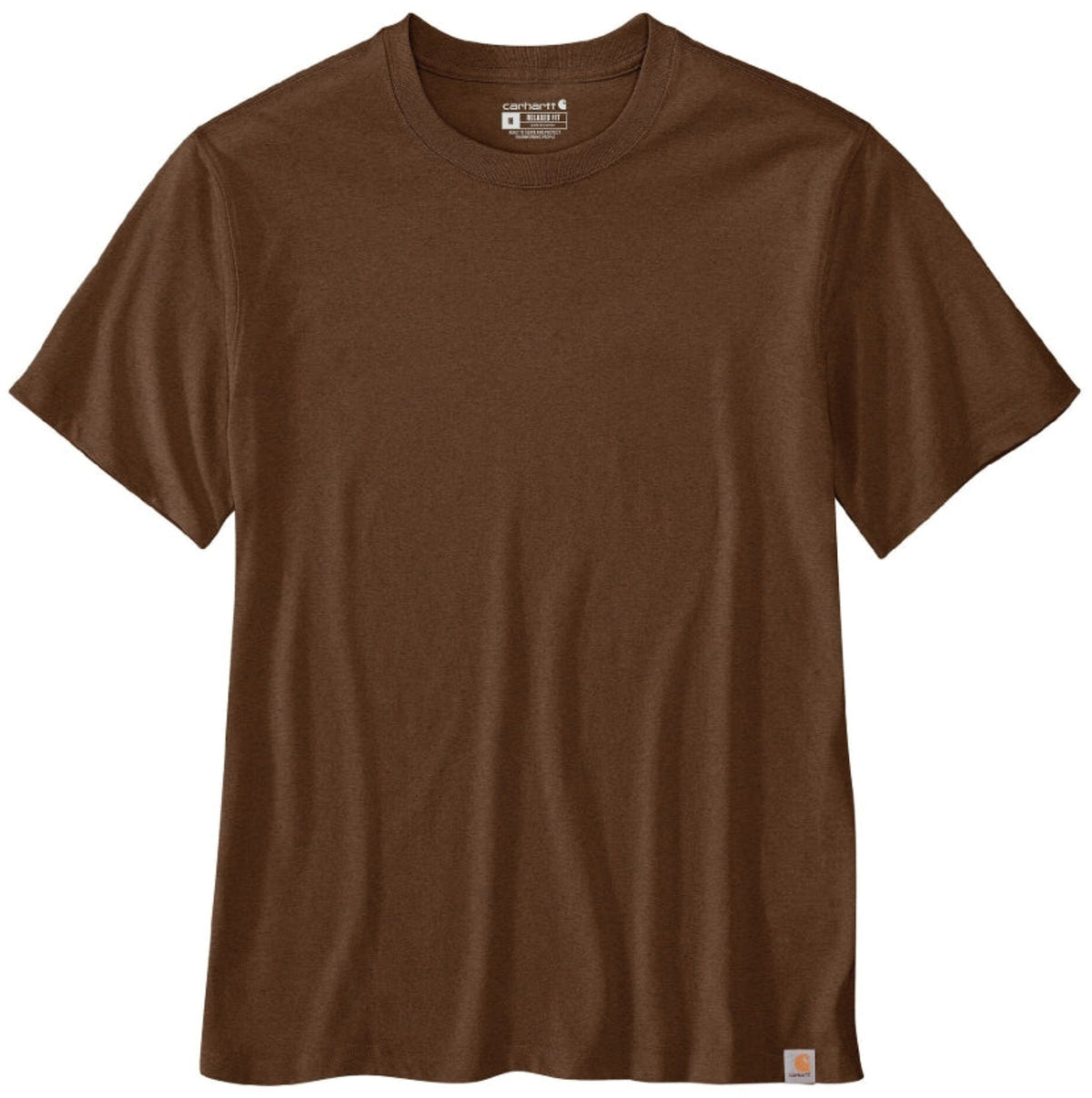 Carhartt Men's Relaxed Fit Lightweight Short Sleeve C Graphic Tee T-Shirts Carhartt Red Duck Heather 2XL Reg