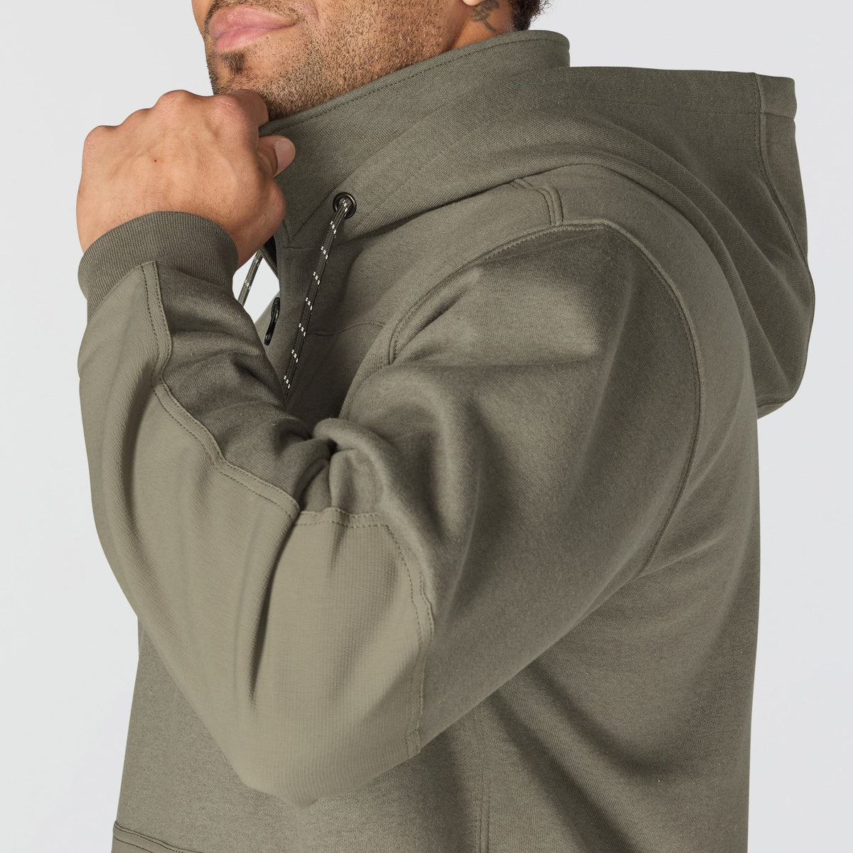 Carhartt Men's Steel Bridgeport Relaxed Fit 1/2 Zip Hoodie Sweatshirts & Hoodies Carhartt