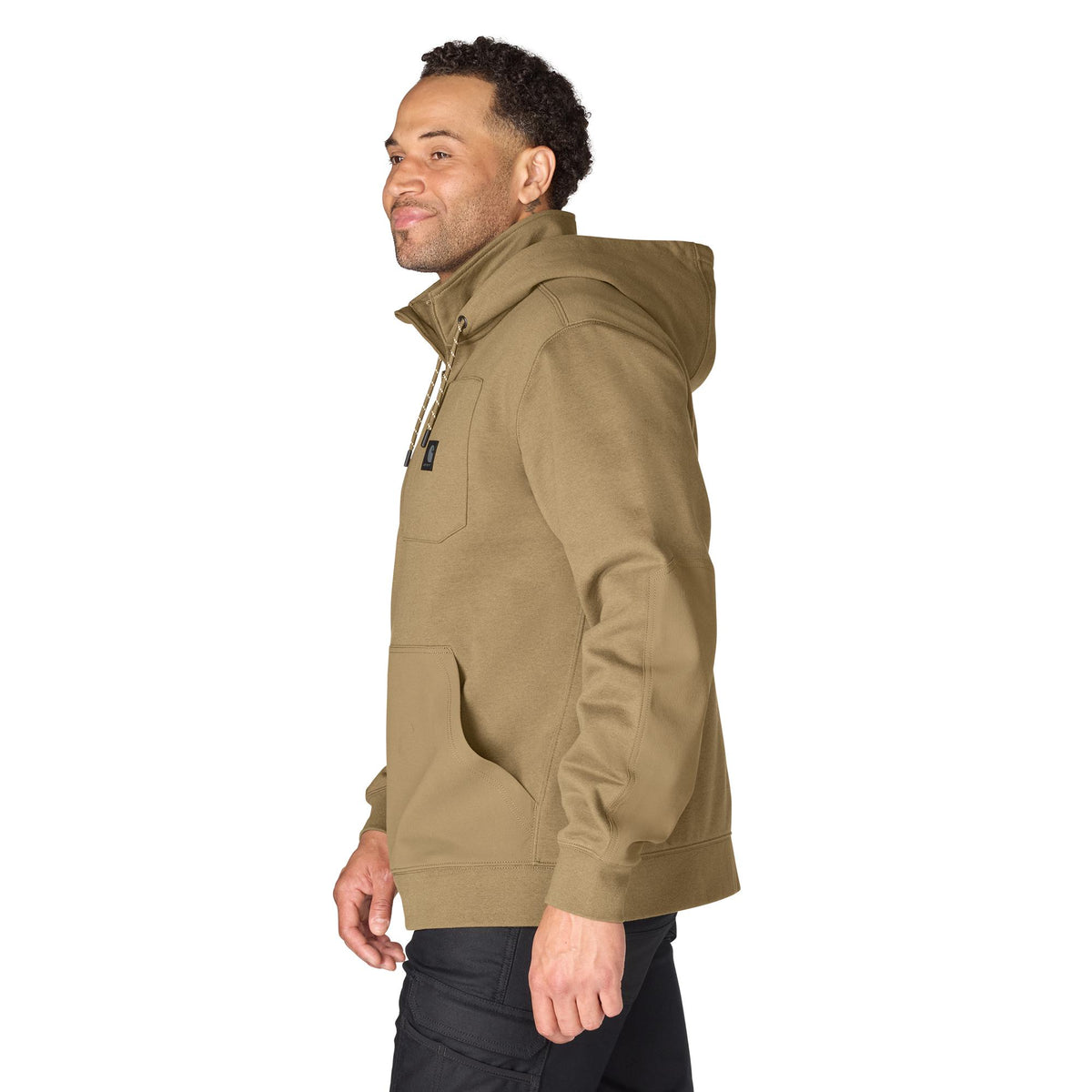 Carhartt Men's Steel Bridgeport Relaxed Fit 1/2 Zip Hoodie Sweatshirts & Hoodies Carhartt