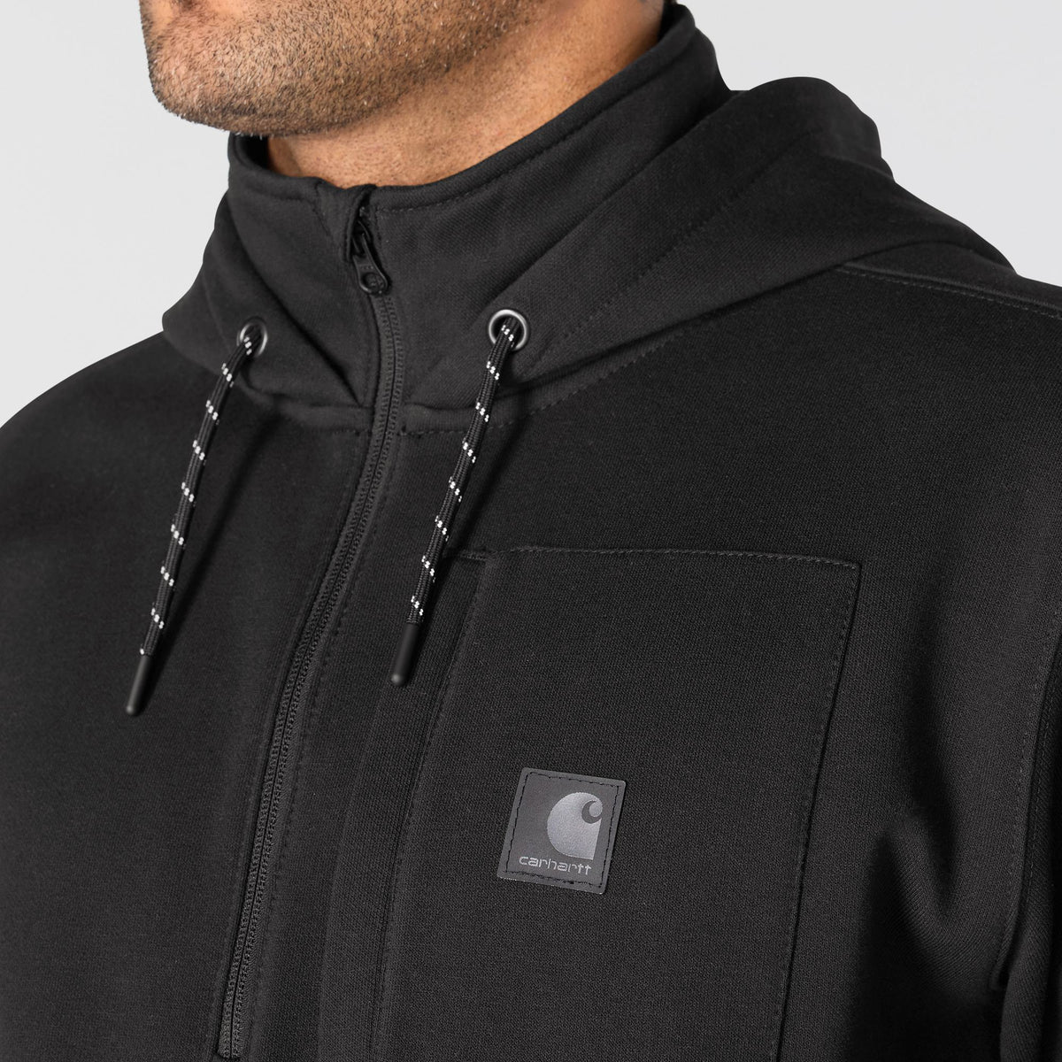 Carhartt Men's Steel Bridgeport Relaxed Fit 1/2 Zip Hoodie Sweatshirts & Hoodies Carhartt