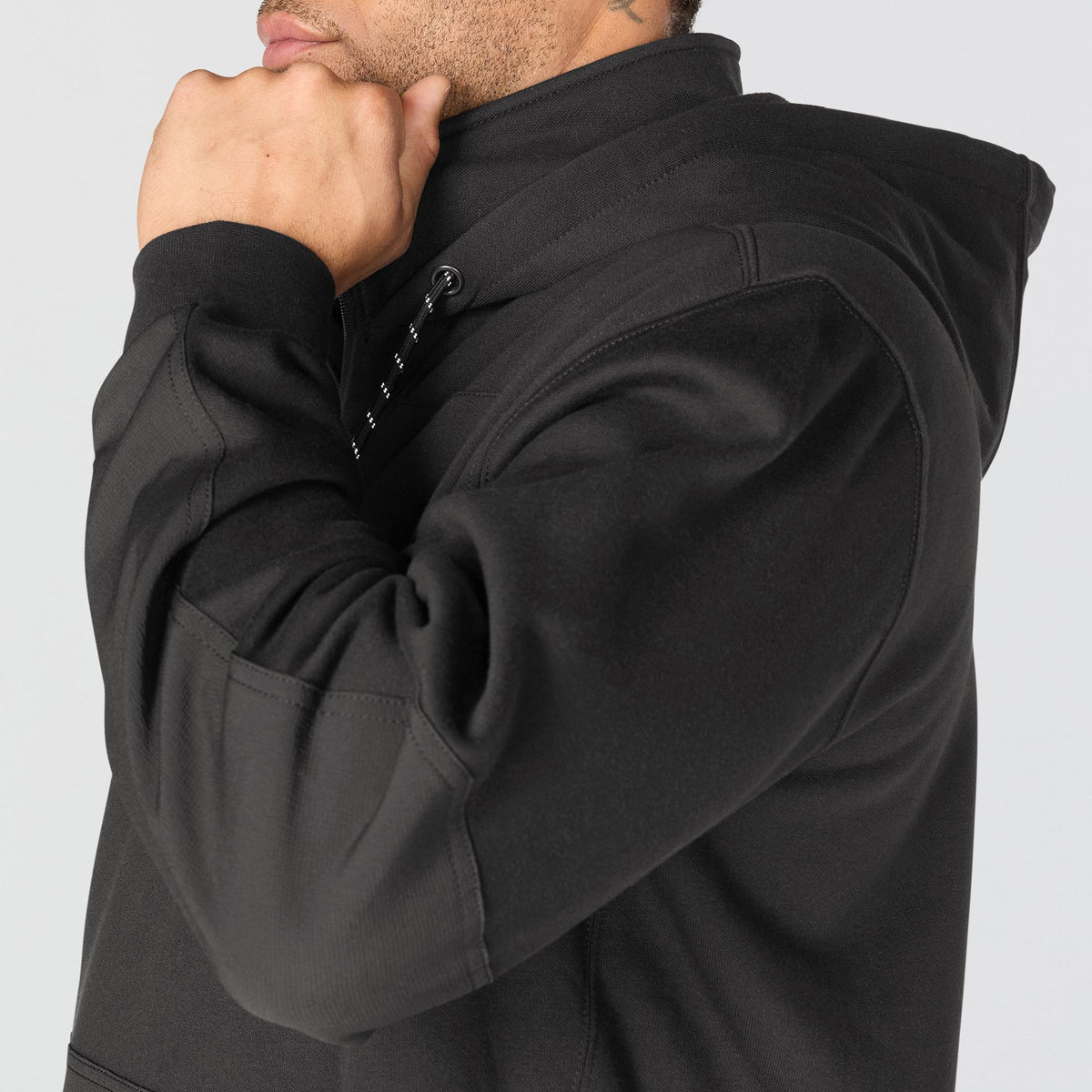 Carhartt Men's Steel Bridgeport Relaxed Fit 1/2 Zip Hoodie Sweatshirts & Hoodies Carhartt