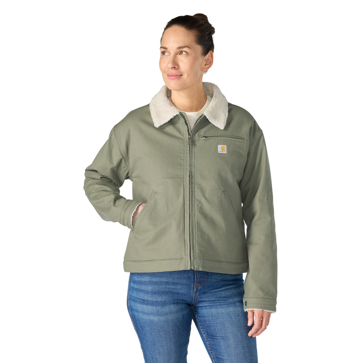 Carhartt Women's Crawford Sherpa Detroit Jacket