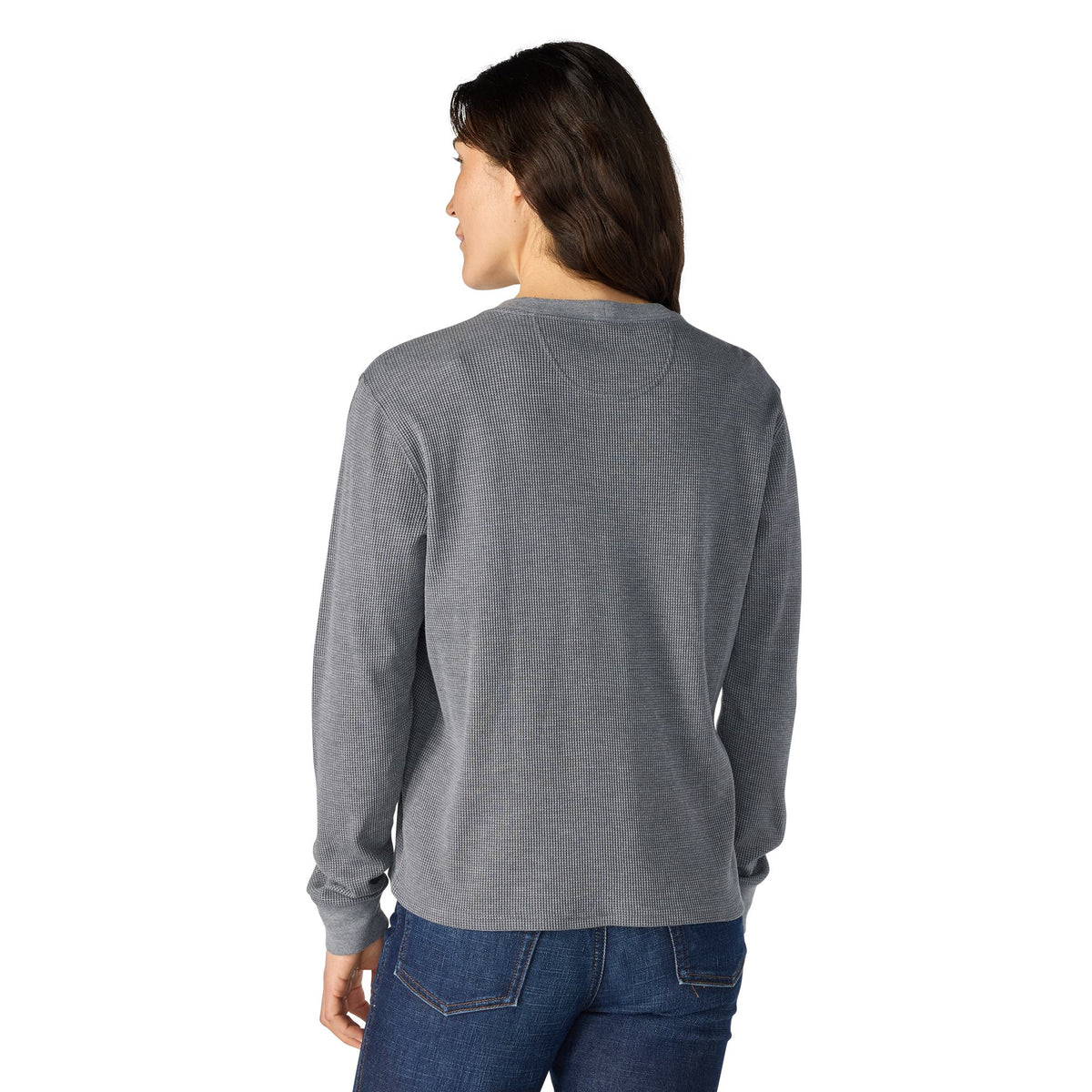 Carhartt Women's Waffle Knit Loose Fit Long Sleeve Pocket T-Shirt