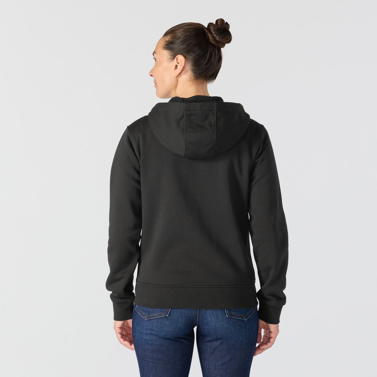 Carhartt Women's Marquette Heart Graphic Relaxed Fit Zip Hoodie