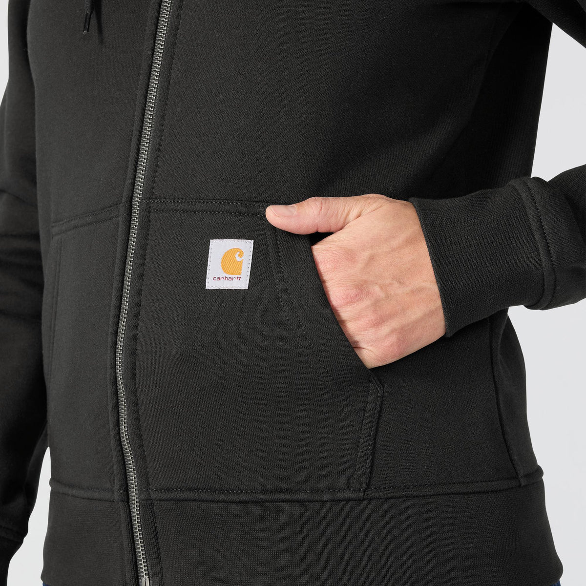 Carhartt Women's Marquette Heart Graphic Relaxed Fit Zip Hoodie
