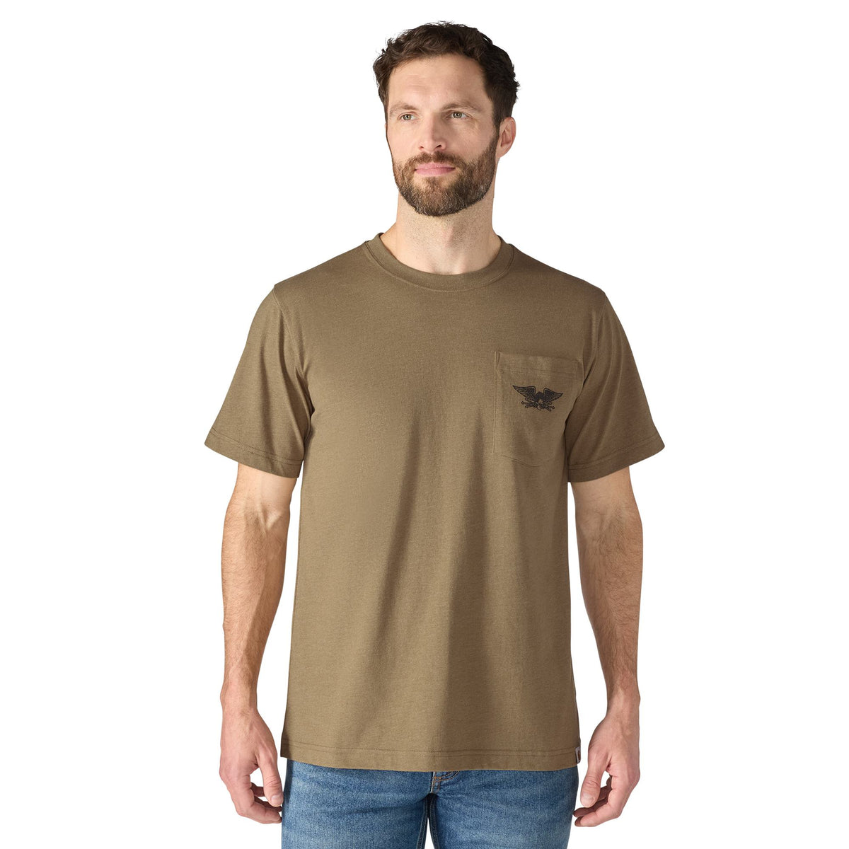 Carhartt Men's Irvine Hardwork Eagle Graphic Relaxed Fit Short Sleeve T-Shirt