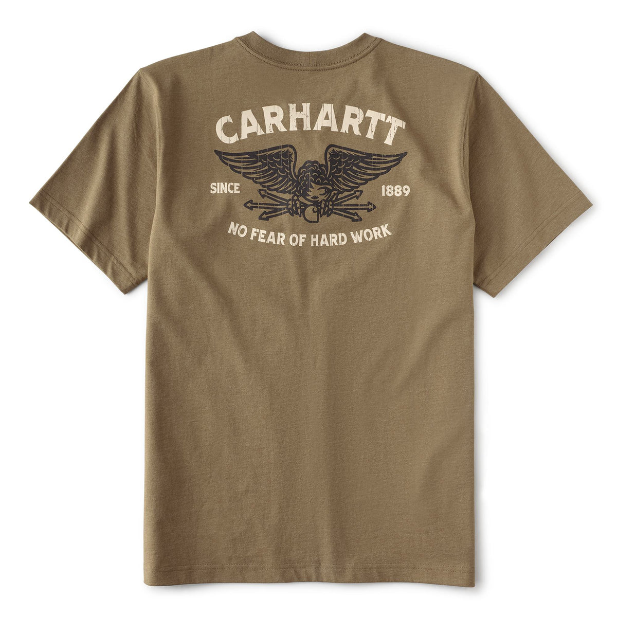 Carhartt Men's Irvine Hardwork Eagle Graphic Relaxed Fit Short Sleeve T-Shirt