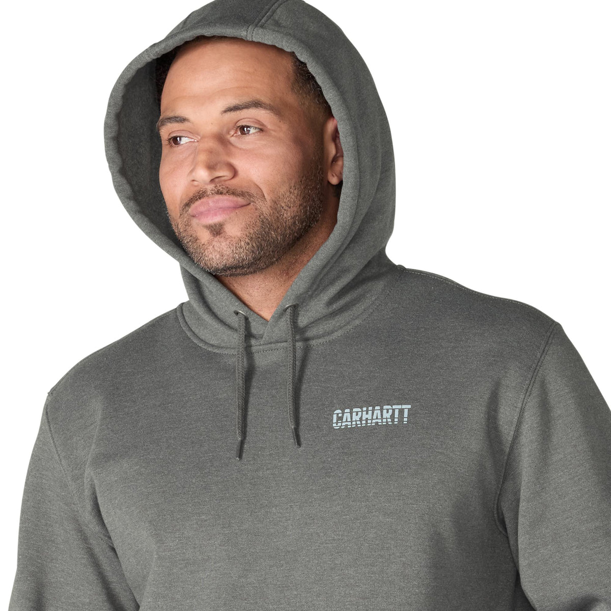 Carhartt Men's Paxton Logo Graphic Loose Fit Hoodie Sweatshirts & Hoodies Carhartt